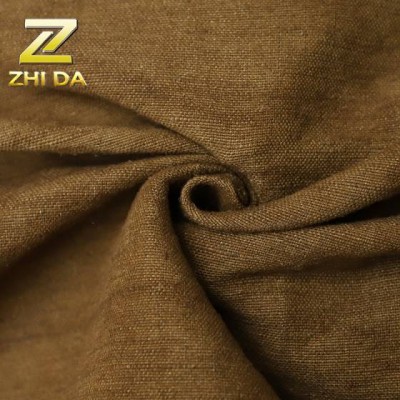 Fabric Wholesaler In China Plain Style 55% Cotton 45% Linen Fabric Price For Fabric Tote